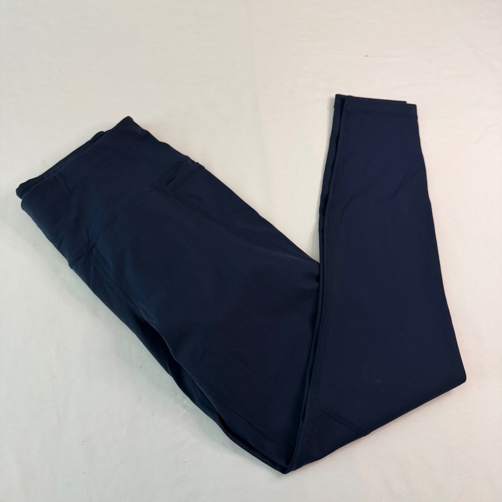 Sweaty Betty Power Workout Leggings Navy Blue Full Length 27in Small